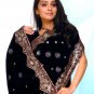 NW Bollywood Sequin Embroidery Wedding Sari Saree Boho