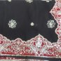 NW Bollywood Sequin Embroidery Wedding Sari Saree Boho