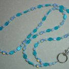 CATS EYE~MOONSTONE~BEADED LANYARD~ID BADGE HOLDER~LANYARDS
