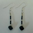 BLACK & SILVER DIAGONAL CUBE