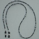 SMOKEY GREY PEARL~EYE GLASS HOLDER