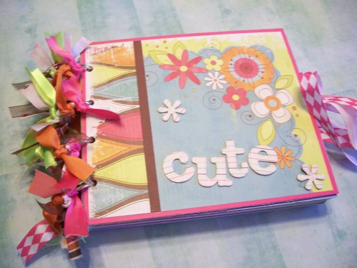 Custom Premade Scrapbook Album 12x12