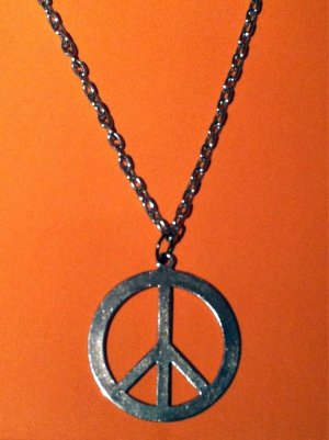 PEACE necklace.