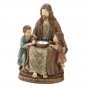 Jesus And Children Solar Statue