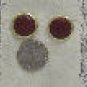 Small "Button" Earrings E-102  FREE SHIPPING