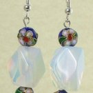Peruvian Opal Dangles E-027 FREE SHIPPING