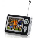 7" TFT LCD display ATSC Portable TV with Remote Control