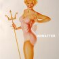 Vargas Pin-up Girl 9 X 12 Hot Sexy 2-sided print!!