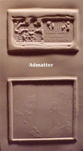 Goodbye Mr. Chips 1939 Ad Mat casting Mold Greer Garson