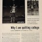 Wilt Chamberlain Vintage 1958 Pinup Print & Article