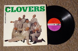 THE CLOVERS Self Titled RARE Atlantic 8009 Pressing EX!