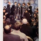 Vintage 12" X 14"  Beatles Double-Sided Pin-up Poster