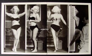 Marilyn Monroe Vintage Pin-up Centerfold Bikini Poster!