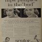 1958 Sentor Acne Stick Ad Nips Pimples in the Bud!