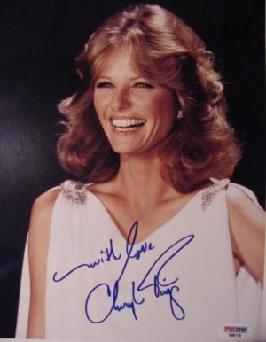 CHERLY TIEGS HAND SIGNED PHOTO PSA/DNA CERTIFIED SWEET!