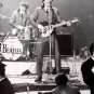Old Beatles Poster Paul McCartney w/ Hofner Bass Guitar