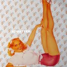 Pin-up Girl Topless A. Vargas 2-Sided Fire Hot Babes!
