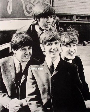 Vintage Beatles 11X14  Poster John Paul George Ringo