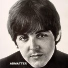 Old 2-Sided Beatles on Horseback Poster Paul McCartney