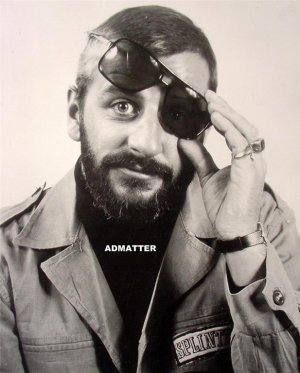 Old Beatles 2-Sided Poster Ringo Starr Lennon McCartney
