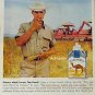 1958 Camel Cigarette Ad R.J. Reynolds Tobacco Farmer