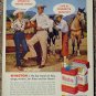 1958 Winston Cigarette Cowboy Ad R.J. Reynolds Tobacco!