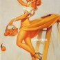Sexy Pin-up Girl Print Fire Hot pinup Art! *
