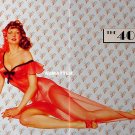 Alberto Vargas 11 X 18 Pin-up Girl Sexy Hot