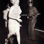 Marilyn Monroe Vintage B&W mounted Pin-up Print