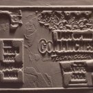 Rare Last of the Comanches Movie Ad Mat Printing Mold