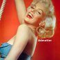 Marilyn Monroe Old 2-Sided Pin-up Poster Print