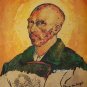 1957 Art Van Gogh vintage Print & article of painting