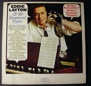 EDDIE LAYTON MEGA RARE WHITE LB PROMO LP RADIO THEMES!