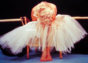 Marilyn Monroe old Ballerina Pin-Up Poster Sexy Feet!