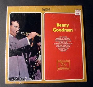 Benny Goodman Quartet LP Jazz IN SHRINK! NRMT!  FS-277