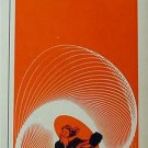 1958 Vertigo Movie Poster Ad Hitchcock Saul Bass scarce