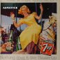 1959 Seven-up Ad Sexy Blonde Model vintage 7up Soda Ad