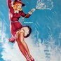 Gil Elvgren Pin-up Girl 10X12 1942 Caught in the Draft!