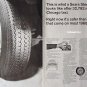1968 Sears Allstate Tire Ad vintage advertisement