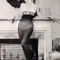 Marilyn Monroe Pin-up Print Sexy See-Thru Outfit