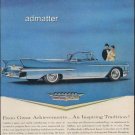 Original 1958 Cadillac car Ad awesome advertisement