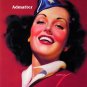 Patriotic Pin-up Girl American Flag Hat Print Wittrup