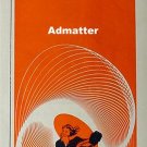 Rare 1958 Vertigo Movie Poster Ad Hitchcock Saul Bass