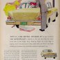 1958 Chevy Car Ad Chevrolet Biscayne 2-Door Sedan