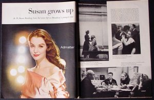 Susan Strasberg Vintage Pinup Article Print Great Photo