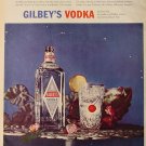 Two 1957 Spirits Ads Gibley's Vodka & Hiram Walker