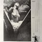 Old 2-sided pinup girl print Sexy Topless Calendar Babe