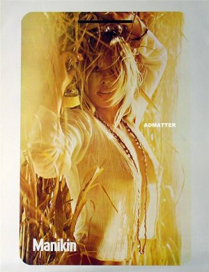 Vintage Sexy Pin-up poster print Beautiful Hot Blonde