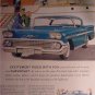 1958 Chevy Impala car Ad mint Chevrolet advertisement