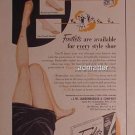 Hot vintage 1954 Footlets Pin-up Ad sexy advertisement